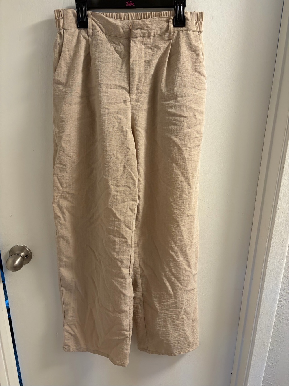 Amazon Tan High Waisted Business Casual Trousers Size S